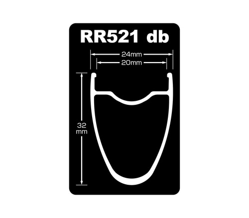 DT SWISS ( fB[eB[XCX )  RR521 DB 700C X 28H