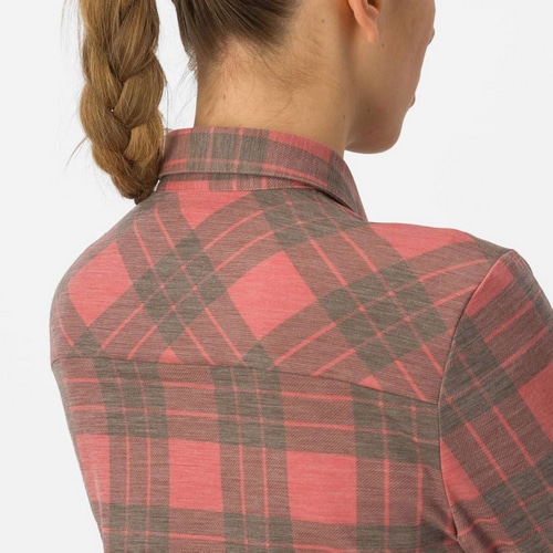 CASTELLI カステリ Tシャツカジュアルウェア UNLIMITED FLANNEL W SHIRT アンリミテッド