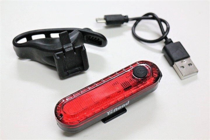 USB充電式のテールライト