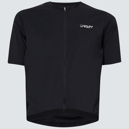 OAKLEY ( オークリー ) 半袖ジャージ POINT TO POINT JERSEY ( ポイント トゥ ポイント ジャージ ) ブラックOUT S
