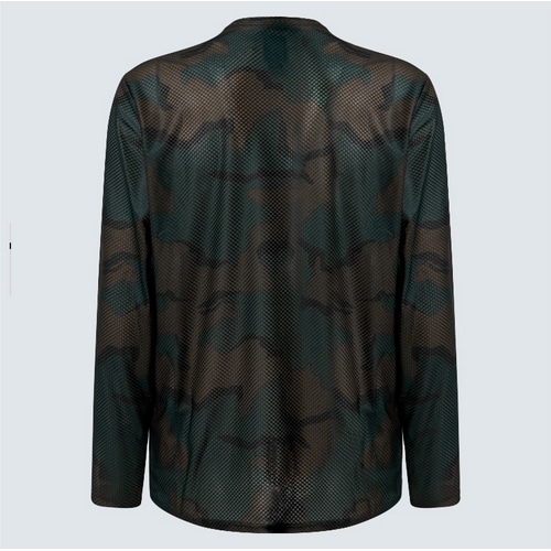 OAKLEY ( �I�[�N���[ ) �����W���[�W RIDE FREE LS JERSEY ( ���C�h �t���[ �����O�X���[�u �W���[�W ) �J�� �n���^�[ M