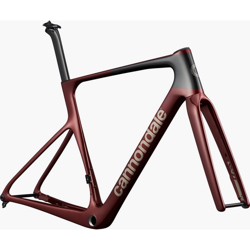 CANNONDALE ( キャノンデール ) ロードフレーム SUPERSIX EVO FRAMESET ( スーパーシックス エボ フレームセット ) チェリーラッカー 48 ( 身長目安155cm前後 )