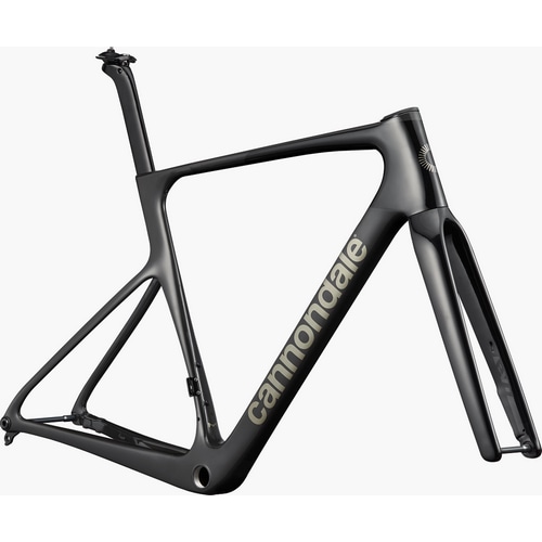 CANNONDALE ( キャノンデール ) ロードフレーム SUPERSIX EVO HI-MOD FRAMESET ( スーパーシックス エボ ハイモッド フレームセット ) グロスブラック 50 ( 身長目安160cm前後 )
