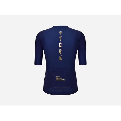 TREK ( �g���b�N ) �����W���[�W NO.76 CYCLING JERSEY ( NO.76 �T�C�N�����O�W���[�W ) �_�[�N�u���[/�S�[���h M