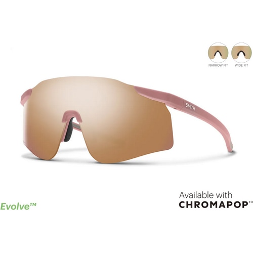 SMITH ( スミス ) サングラス DEFY ( ディファイ ) マットチョーク ローズ(クロマポップ ローズゴールドミラー&クリア)