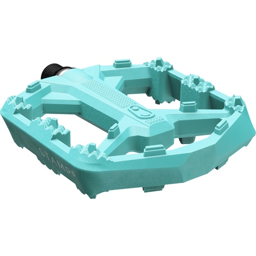 CRANK BROTHERS ( クランクブラザーズ ) フラットペダル STAMP 0 ( スタンプ ゼロ ) ターコイズ S