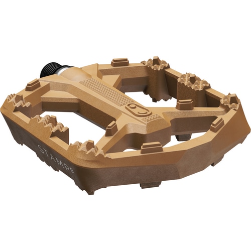 CRANK BROTHERS ( クランクブラザーズ ) フラットペダル STAMP 0 ( スタンプ ゼロ ) ブラウン S