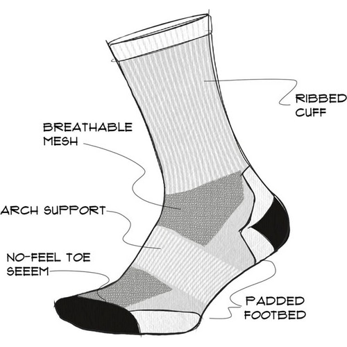 DE FEET ( �f�B�t�B�[�g ) �\�b�N�X ALL DAY 1 ( �I�[���f�C 1 ) �z���C�g L ( 27.5-29.5cm )