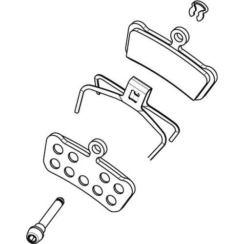 SRAM ( X ) fBXNu[Lpbh fBXNpbh V^[h^ GUIDE/X0E9E7Trail 4Pot
