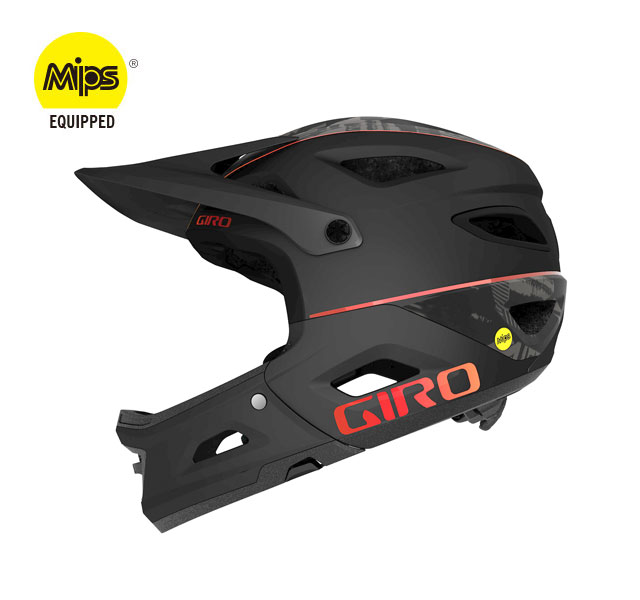 GIRO ( ジロ ) ヘルメット SWITCHBLADE MIPS ( スイッチブレード ミップス ) マット ブラック ヒプノティック L
