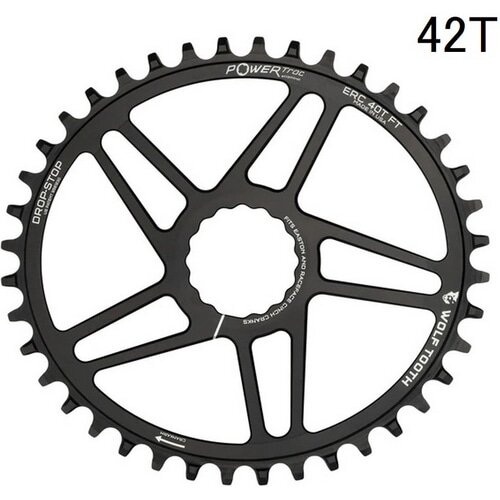 WOLFTOOTH ( ウルフトゥース ) チェーンリング ELLIPTICAL DIRECT MOUNT CHAINRING FOR EASTON  AND RACE FACE CINCH COMPATIBLE WITH SRAM FLATTOP 42T | 自転車・パーツ・ウェア通販 |  ワイズロードオンライン