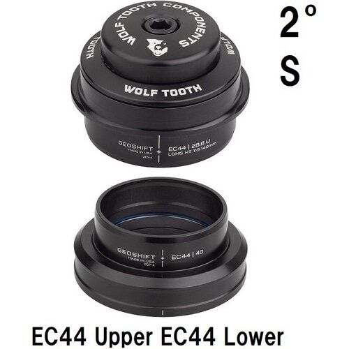 WOLFTOOTH ( �E���t�g�D�[�X ) �w�b�h�p�[�c GEOSHIFT 2D PERFORMANCE ANGLE HEADSET SHORT ( �W�I�V�t�g 2D �p�t�H�[�}���X �A���O�� �w�b�h�Z�b�g �V���[�g ) EC44/EC44 S90-114mm