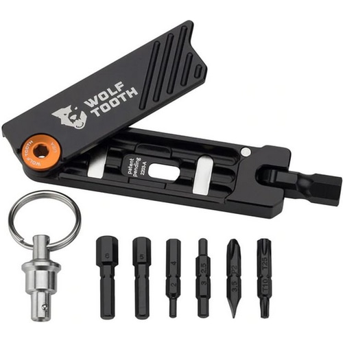 WOLFTOOTH ( EtgD[X ) gэH 6-BIT HEX WRENCH MULTI-TOOL WITH KEYRING ( 6-BIT wbNX` }`c[ WITH L[O ) p[v