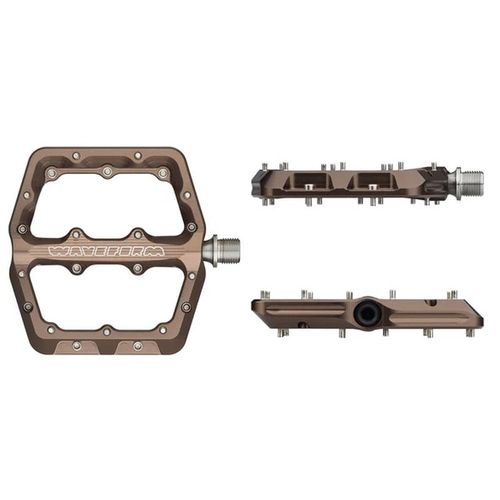 WOLFTOOTH ( ウルフトゥース ) フラットペダル WAVEFORM PEDAL ( ウェーブフォーム ペダル ) エスプレッソ L