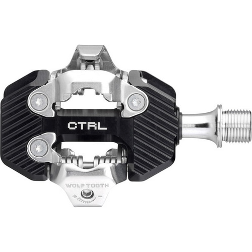 WOLFTOOTH ( �E���t�g�D�[�X ) MTB�p�r���f�B���O�y�_�� CTRL TRAIL CLIPLESS PEDAL ( CTRL �g���C�� �N���b�v���X �y�_�� ) �u���b�N