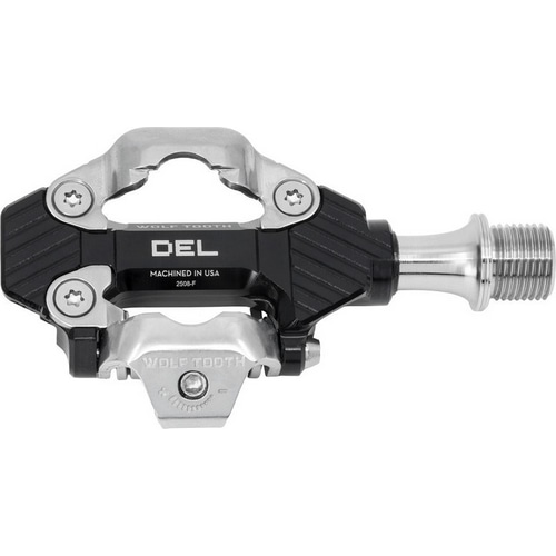 WOLFTOOTH ( �E���t�g�D�[�X ) �O���x���p�r���f�B���O�y�_�� DEL GRAVEL CLIPLESS PEDAL ( DEL �O���x�� �N���b�v���X �y�_�� ) �u���b�N