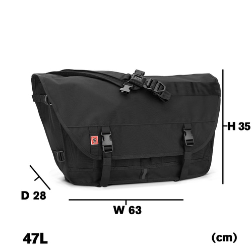 CHROME ( クローム ) メッセンジャーバッグ BERLIN ( ベルリン ) ブラック