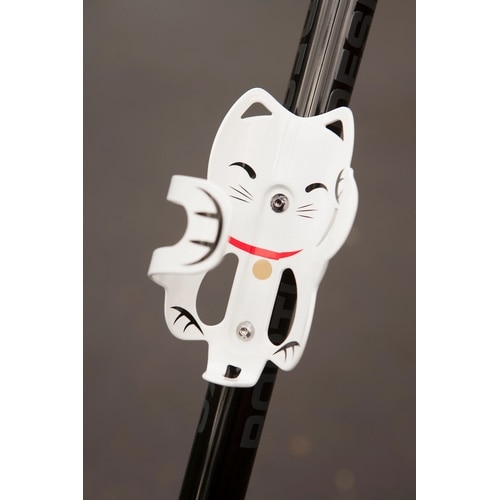 PDW ( ピーディダブル ) ボトルケージ LUCKY CAT CAGE WHT | 自転車