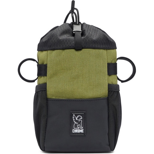 CHROME ( クローム ) リアバッグ・キャリアバッグ DOUBLE TRACK FEED BAG ( ダブルトラックフィードバッグ ) オリーブ ブランチ