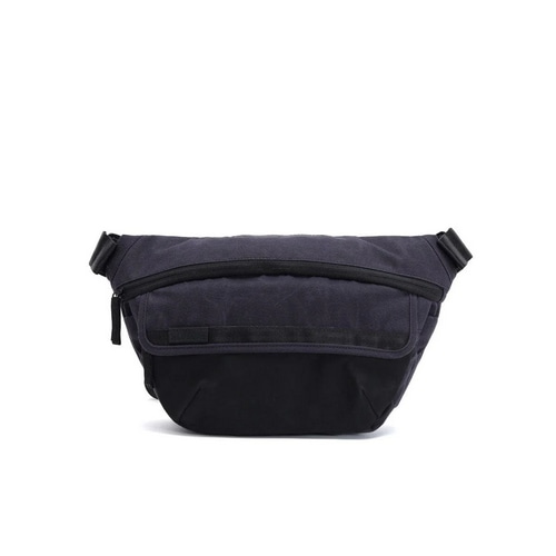 CHROME ( クローム ) ショルダーバッグ他(ダッフル、ブリーフケース、ワンハンドル、キャリーバッグ) BOT FLAP SLING 5L ( ボット フリップ スリング 5L ) ブラックキャンバスレザー 5L
