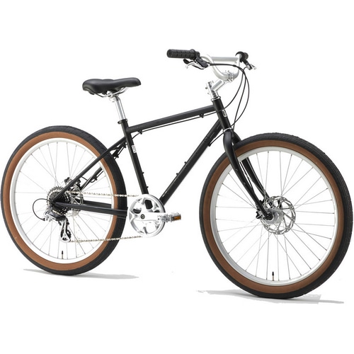 MARIN ( マリン ) クロスバイク MUIRWOODS 26 ( ミヤウッズ 26 ) 40周年記念モデル マット ブラック S/15 (身長目安165cm前後)