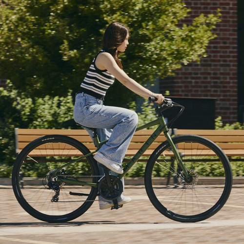 MARIN ( マリン ) クロスバイク FAIRFAX DISC SE ( フェアファックス ディスク SE ) マット オリーブ 15 / XS (身長目安160cm前後)