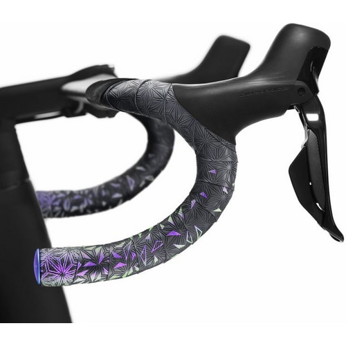 SUPACAZ ( スパカズ ) バーテープ SUPER STICKY KUSH STAR FADE ( スーパー スティッキー クッシュ スターフェード ) パープルシャイニー