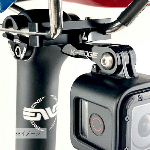 K-EDGE ( �P�[�G�b�W ) �T�C�N���R���s���[�^�[ �I�v�V���� GO BIG SADDLE RAIL MOUNT ( �S�[ �r�b�O �T�h�����[���}�E���g ) �u���b�N