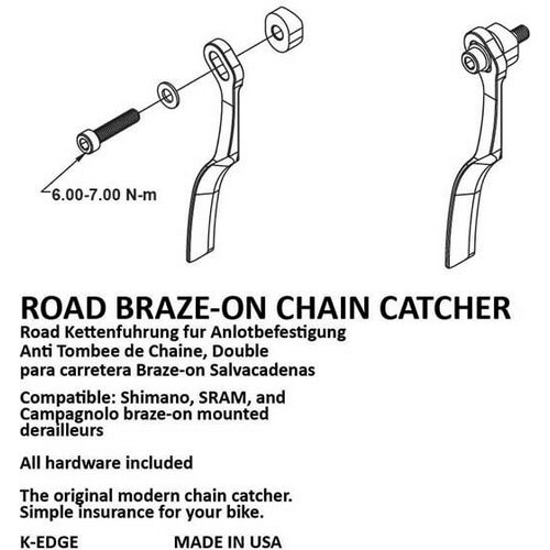 K-EDGE ( P[GbW ) t[veN^[ ROAD BRAZE-ON CHAIN CATCHER ( [h uCYI `F[Lb`[ ) ubN