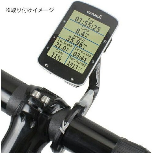 K-EDGE ( �P�[�G�b�W ) �T�C�N���R���s���[�^�[ �I�v�V���� RACE MOUNT ( ���[�X�}�E���g ) �u���b�N 31.8MM/GARMIN