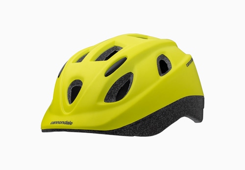 CANNONDALE ( キャノンデール ) キッズ用ヘルメット QUICK JUNIOR KIDS HELMET ( クイックジュニア  キッズヘルメット ) ハイライター S/M ( 52-57cm )