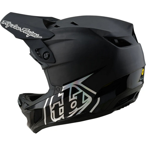 TROY LEE DESIGNS ( �g���C���[ �f�U�C���Y ) �t���t�F�C�X�w�����b�g D4 CARBON HELMET ( D4 �J�[�{�� �w�����b�g ) �X�e���X�u���b�N XL ( 60-61cm )