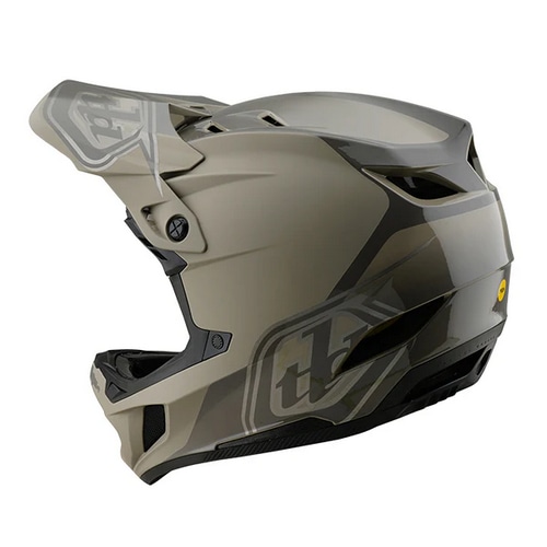 TROY LEE DESIGNS ( �g���C���[ �f�U�C���Y ) �t���t�F�C�X�w�����b�g D4 POLYACRYLITE MIPS ( D4 �|���A�N�����C�g �~�b�v�X ) �V���h�[ �e�B���o�[ M ( 57-58cm )