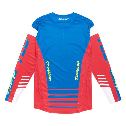 TROY LEE DESIGNS ( トロイリー デザインズ ) DHジャージ SPRINT JERSEY ( スプリントジャージ ) フィフティー50 ファイアーレッド S