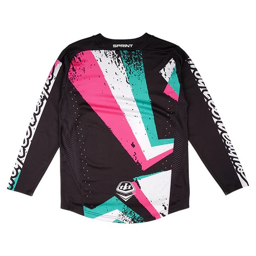TROY LEE DESIGNS ( トロイリー デザインズ ) 長袖ジャージ YOUTH SPRINT JERSEY ( ユース スプリント ジャージ ) フル プル/ブラック YS