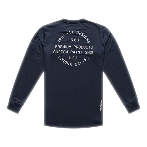 TROY LEE DESIGNS ( トロイリー デザインズ ) 長袖ジャージ RUCKUS LS RIDE TEE ( ラッカス ロングスリーブライドT ) プレスド カーボン S