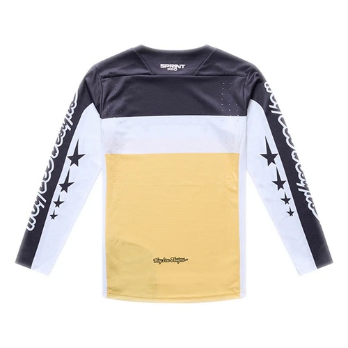 TROY LEE DESIGNS ( トロイリー デザインズ ) 長袖ジャージ YOUTH SPRINT PRO JERSEY ( ユース スプリントプロ ジャージ ) ヨー モト/バター YS
