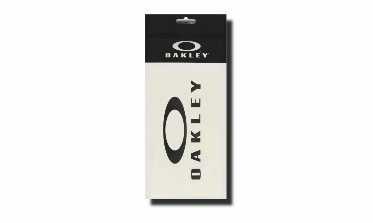 OAKLEY ( I[N[ ) XebJ[ Logo Sticker Pack SmallBlack