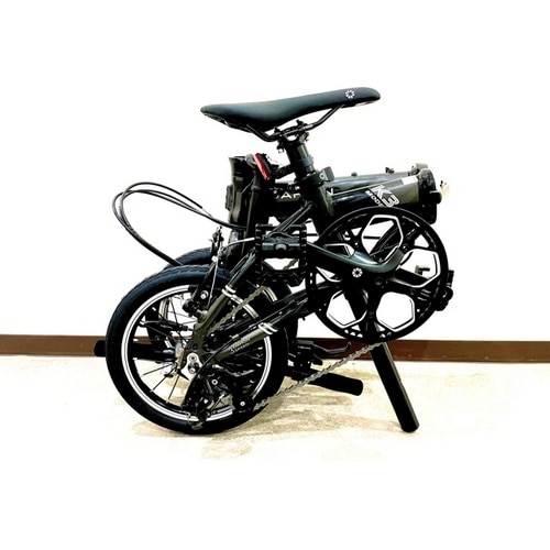 DAHON ( ダホン ) 折りたたみ自転車 K3 ガンメタ/マットブラック ワンサイズ（142-180cm）