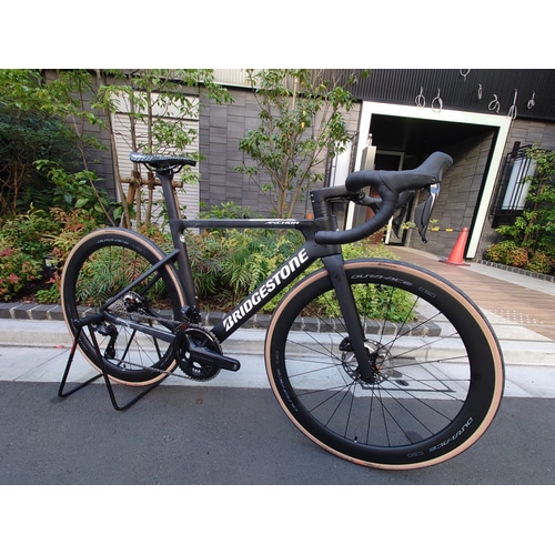 BRIDGESTONE / ANCHOR ( ブリヂストン / アンカー ) ロードバイク RP9 + ULTEGRA R8170 +  WH-R9270-C50 元試乗車特価車体 レーシングブラック 490 (適正身長目安170cm前後) | 自転車・パーツ・ウェア通販 | ワイズロード オンライン