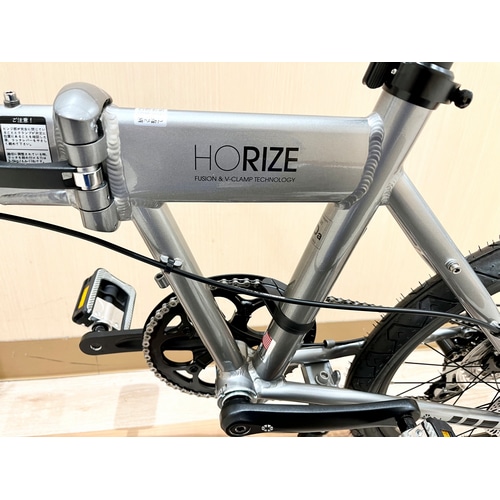 訳アリ品】 DAHON ( ダホン ) 折りたたみ自転車 HORIZE DISC ( ホライズ ディスク ) スティール グレー  (適正身長目安145-195cm) | 自転車・パーツ・ウェア通販 | ワイズロードオンライン