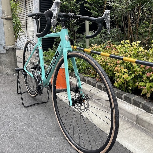 BIANCHI ( ビアンキ ) ロードバイク SPRINT DISC ( スプリント ディスク ) SHIMANO 105 Di2 R7170 アサゾーオリジナル完成車 CK16 (チェレステ) 55 (身長目安175cm前後)