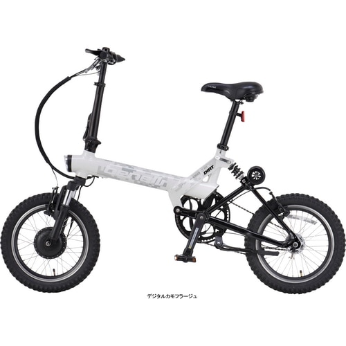 BENELLI ( ベネリ ) 電動アシスト自転車（e-bike） MINI FOLD 16 DIRT EC ( ミニフォールド 16 ダート ) デジタルカモ ONESIZE (適正身長155-180cm前後)