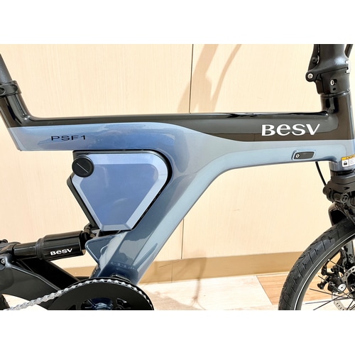 【訳アリ品】 BESV ( ベスビー ) 電動アシスト自転車（e-bike） PSF1 FOLDING ( 折り畳み ) グレーブルー (NEW)  ワンサイズ ( 適正身長目安155-180cm 前後)