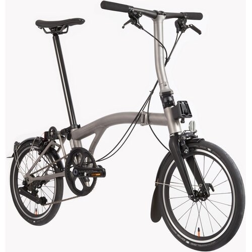 BROMPTON ( �u�����v�g�� ) �܂肽���ݎ��]�� T LINE EXPLORE 12�� LOW ( T���C�� �G�N�X�v���[���[ ���E ) �u���X�e�b�h�`�^�j�E�� ( �K���g��145-185cm�O�� )