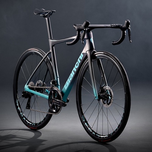 BIANCHI ( �r�A���L ) ���[�h�t���[�� SPECIALISSIMA RC ( �X�y�V�����V�} RC ) �t���[���Z�b�g XTB07 �J�[�{��/�`�F���X�� 55 (�g���ڈ�175cm�O��) ��EC���ʌ������