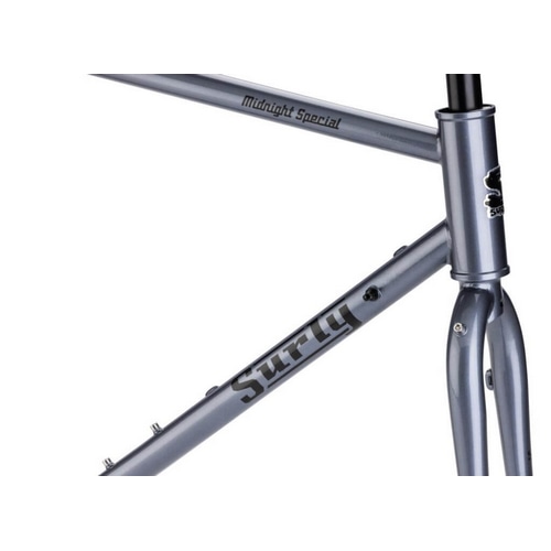 SURLY ( サーリー ) グラベルフレーム MIDNIGHT SPECIAL F/S 【池袋チャーリー限定】 ( ミッドナイト スペシャル フレームセット ) ステンレスティール 46 ( 身長目安160cm前後 )