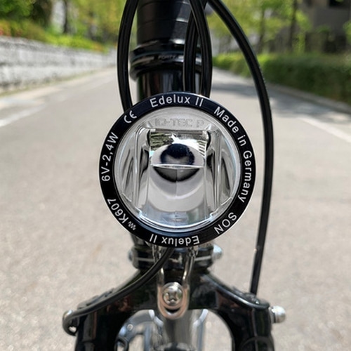 SCHMIDT ( シュミット ) フロントライト EDELUXII ( エデュルクス2 ) クローム 60cm