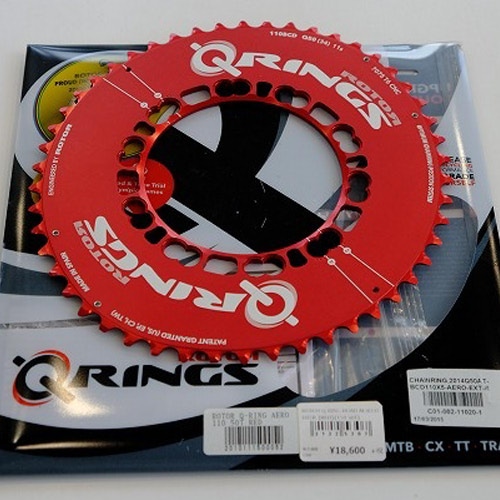 ROTOR SYSTEM ( [^[VXe ) `F[O Q-RING ROAD AERO OUTER bh 110 50T