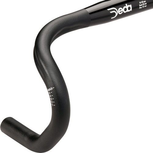 DEDA ( デダ ) ロードバイク用（ドロップハンドルバー） ZERO 100 ANATOMIC アウトレット ブラック 440mm